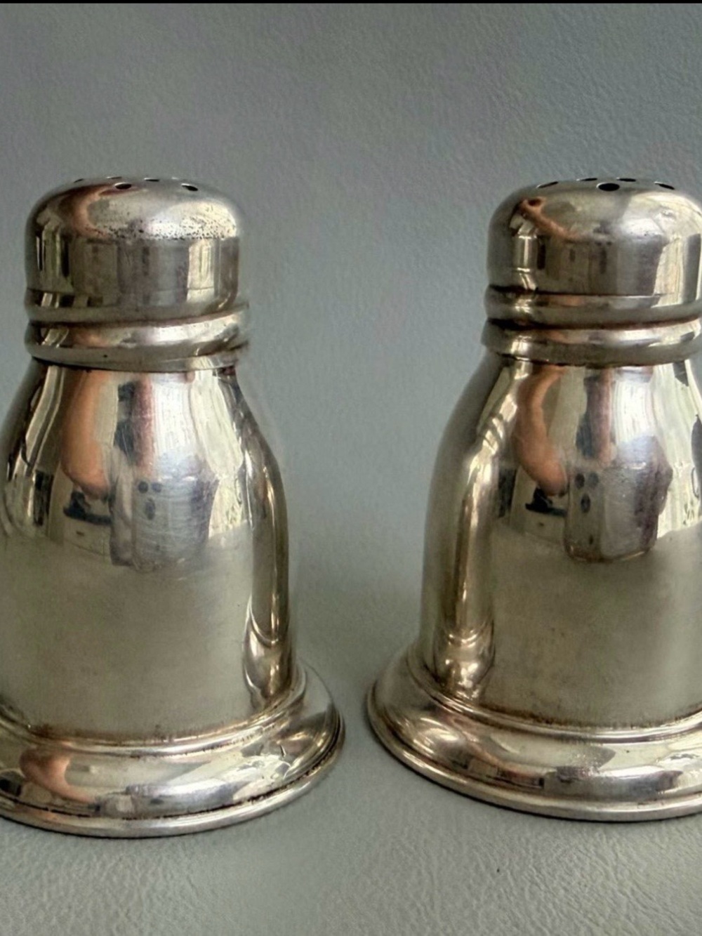 Sterling Silver  Salt and Pepper Shakers - Classic Dining Set